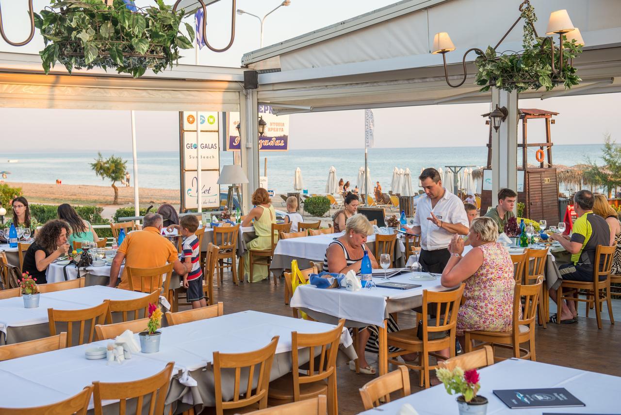 Georgalas Sun Beach Rooms Nea Kallikrateia Exterior photo