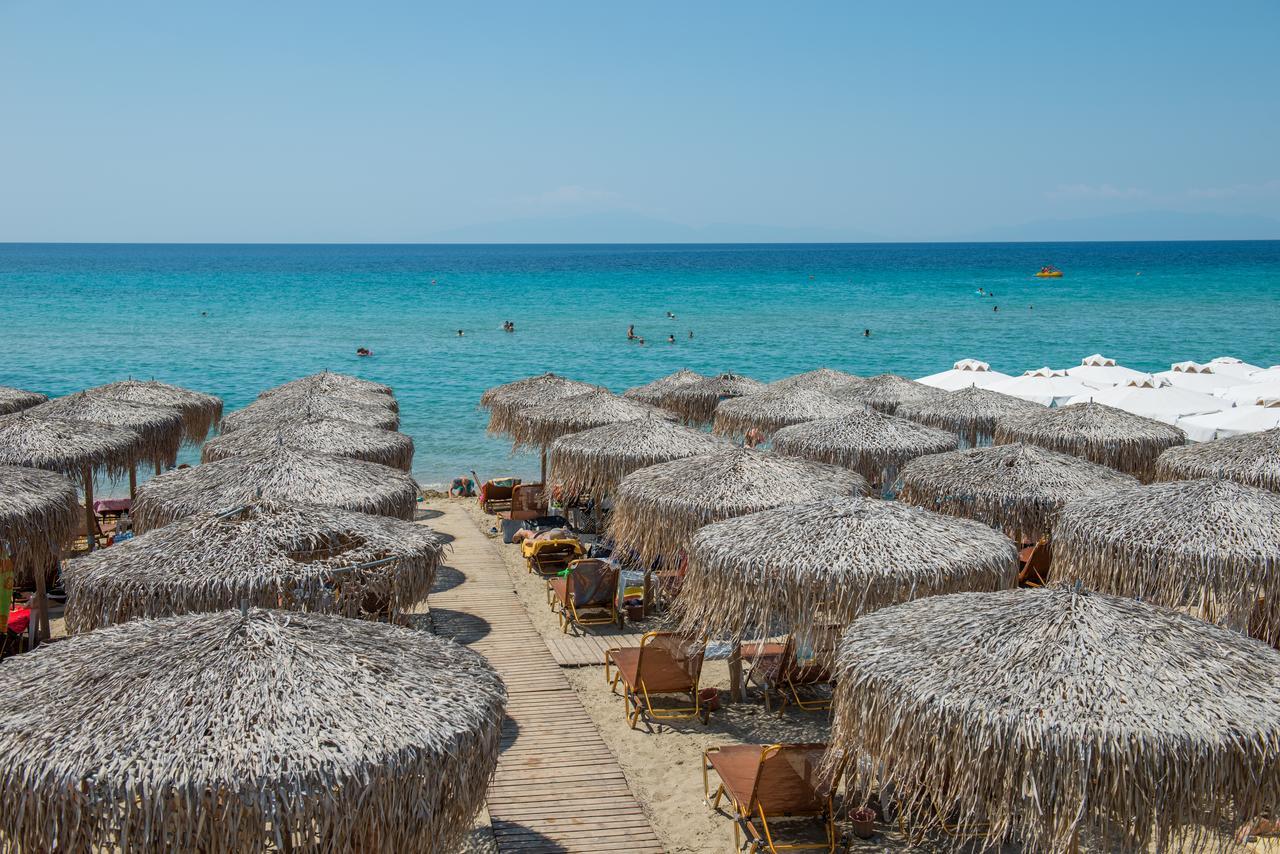 Georgalas Sun Beach Rooms Nea Kallikrateia Exterior photo